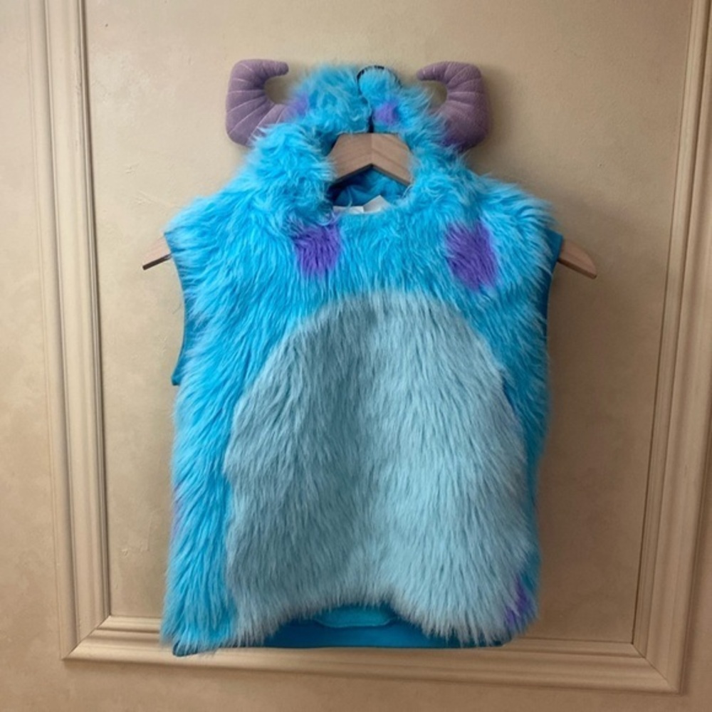 Kids Furry Monster Costume - Blue and Purple